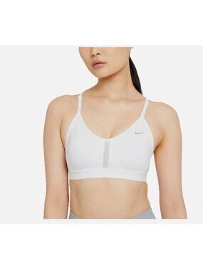 Nike Bra Size Large Adjustable Racerback Sports Bra Wireless CZ4456-100